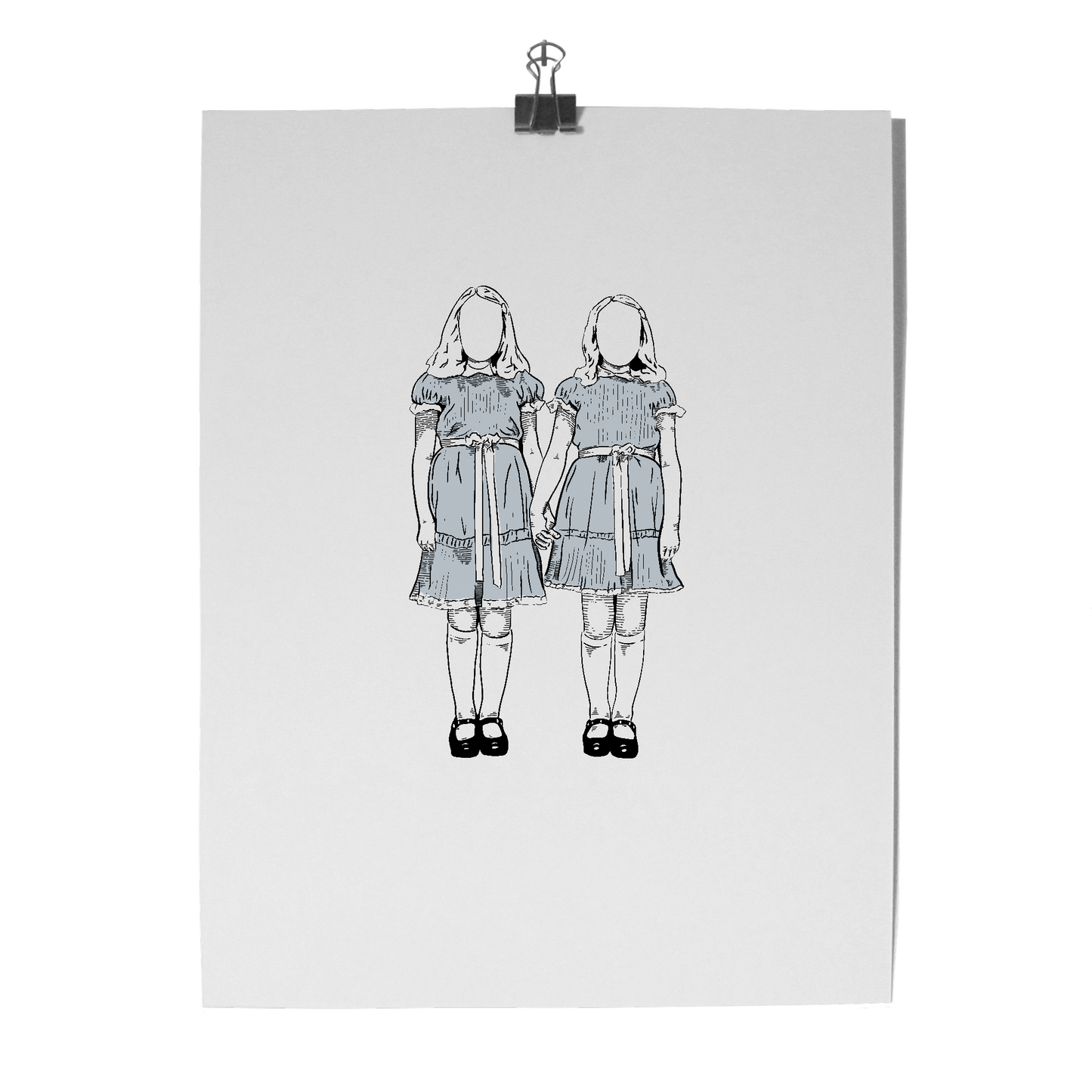 'Forever' Colour Block Print
