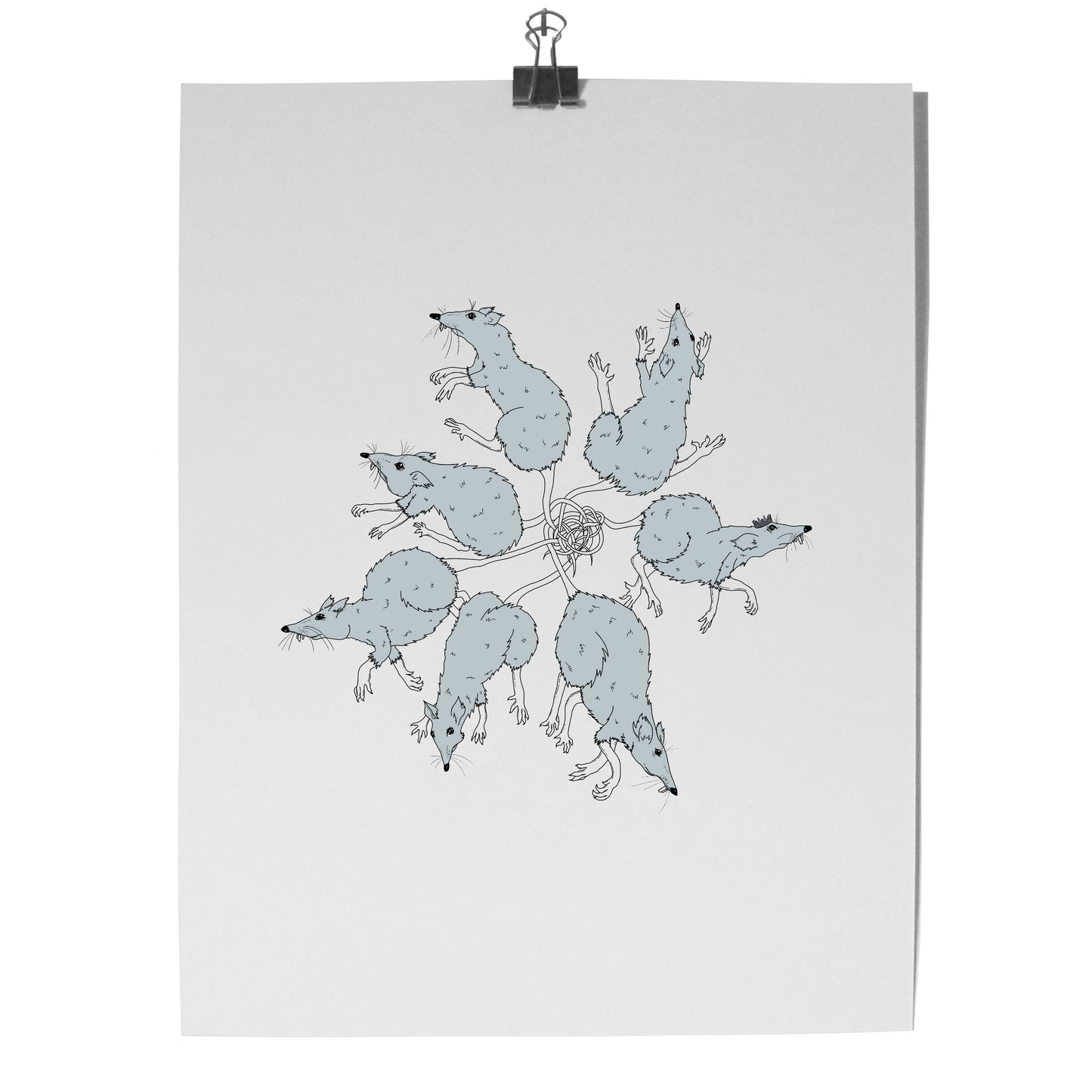 'Rat King' Print