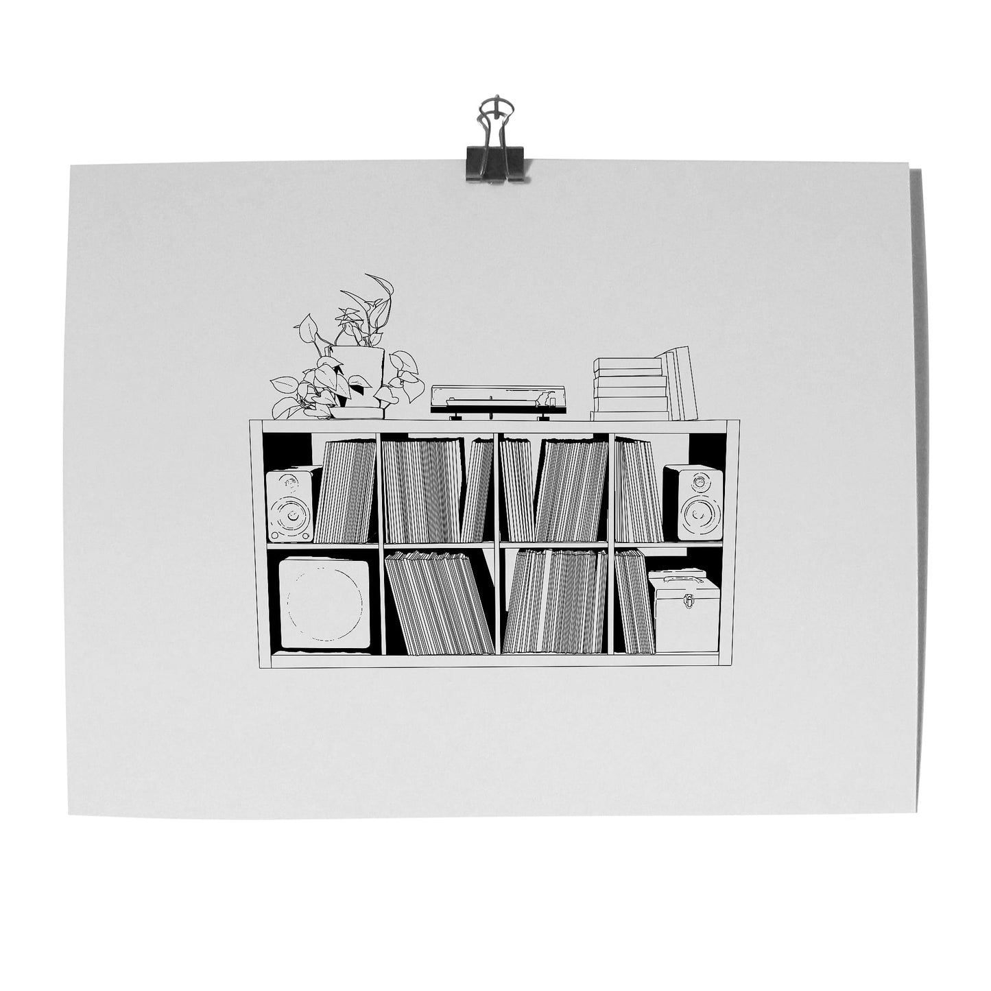 'Records' Print - Limited Edition