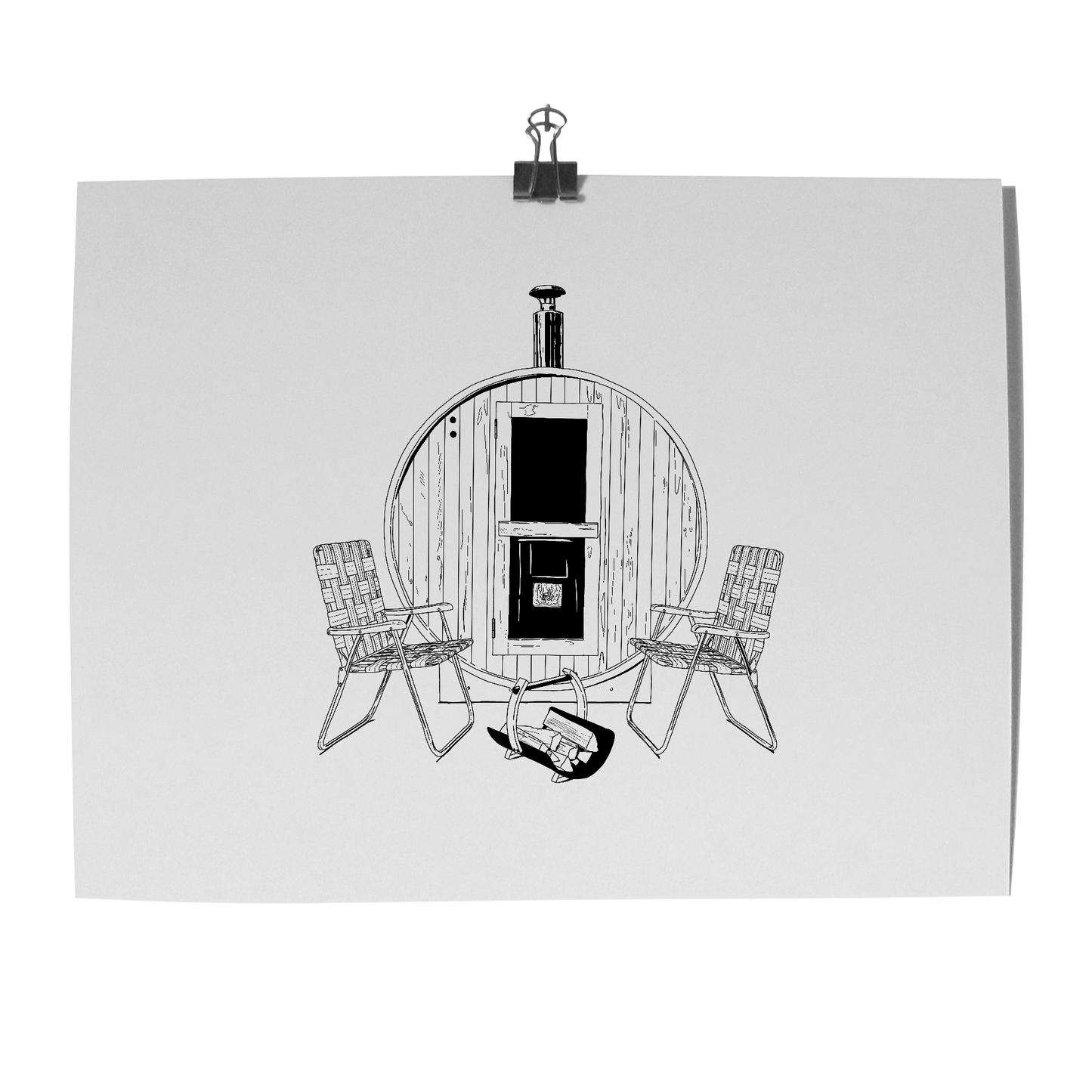 'Sauna' Print - Limited Edition