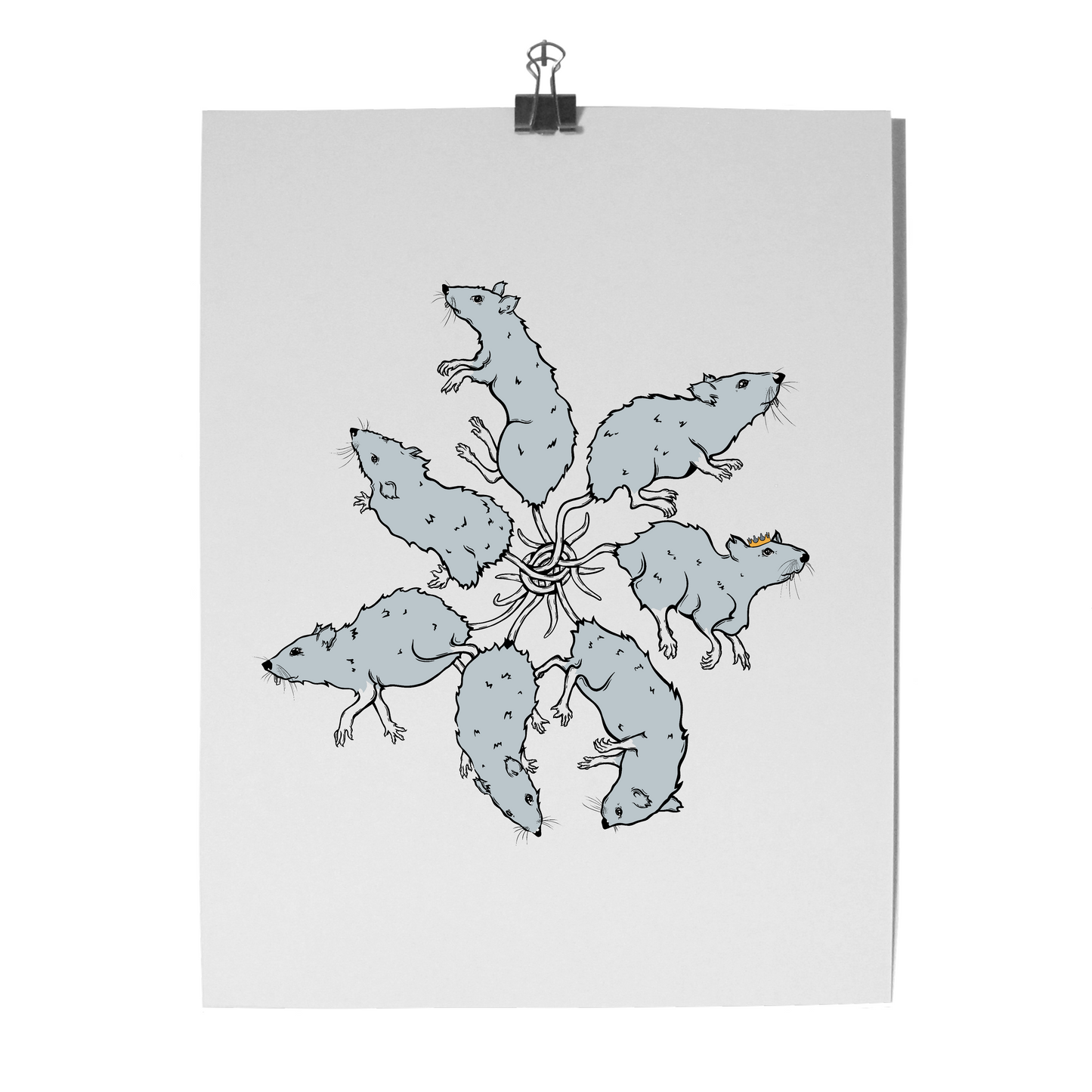 'Rat King' Print